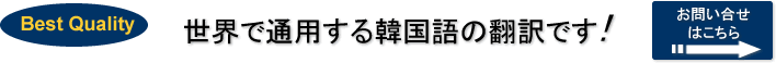 韓国語の翻訳の事ならお任せください!